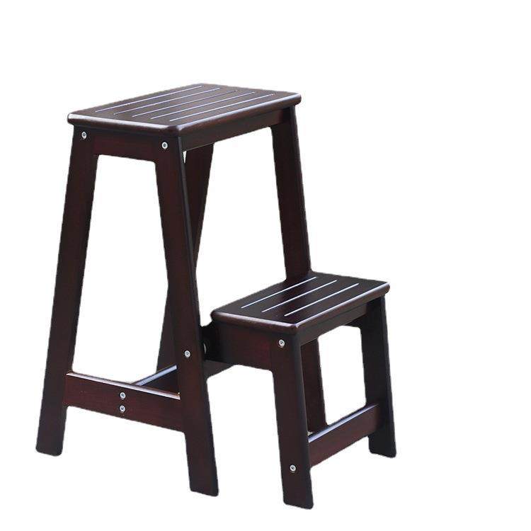 ◔多功能家用两层梯凳实木折叠阶梯凳室内小梯子木梯登高凳二,居家日用,家用梯,淘宝优惠券,粉丝福利购,淘宝优惠卷