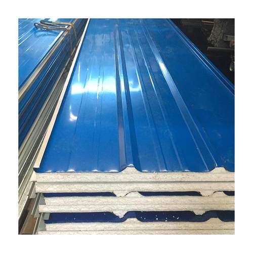 供应彩瓦彩钢瓦屋顶屋面用镀锌钢板压型Q235钢结构厂房钢建筑