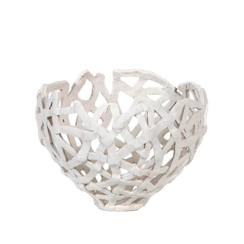 现代简约极简几何镂空贴片树脂花器果盘装饰样板间客厅桌面摆件,家居饰品,装饰摆件,淘宝优惠券,粉丝福利购,淘宝优惠卷