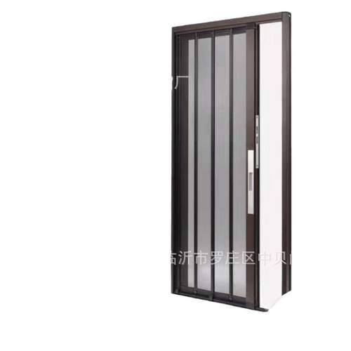 金刚网折叠纱门防蚊防猫鼠铝合金极窄平网推拉纱窗门磁吸高档