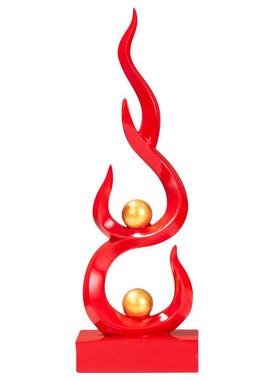 节节高升摆件办公室玄关酒柜电视柜客厅现代简约轻奢风装饰工艺品