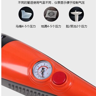 速发马桶疏通神器电动通管道地器坐便漏塞发堵头家用通便器一炮通