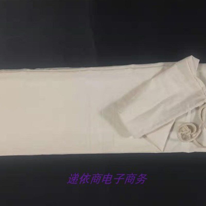 速发粉碎尘布袋面粉粮食饲料磨粉机打粉机布袋防机口袋接料