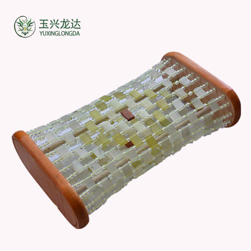 速发心石枕头蒸空夏凉按摩汗镂空玉岫玉枕厂家夏天凉枕