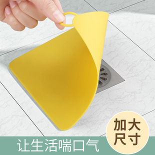速发地漏封臭盖防臭硅胶垫卫生厕间所堵口器防虫反味下水道防返闭