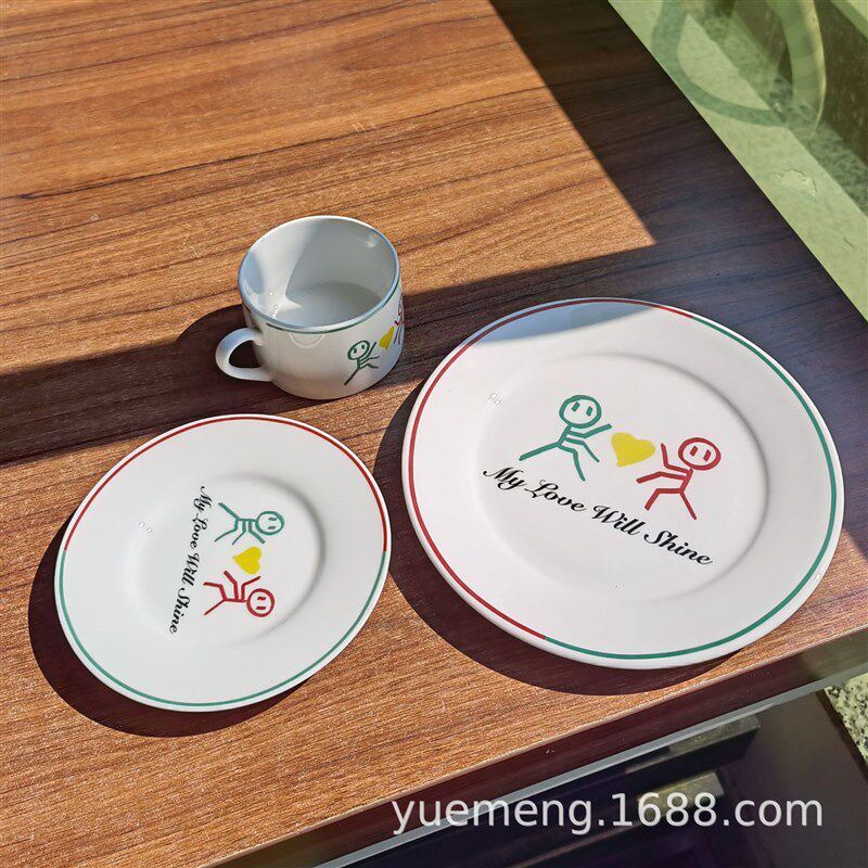 速发生礼物情侣伴手礼婚礼看子咖杯杯好杯创意独特的陶瓷啡送礼