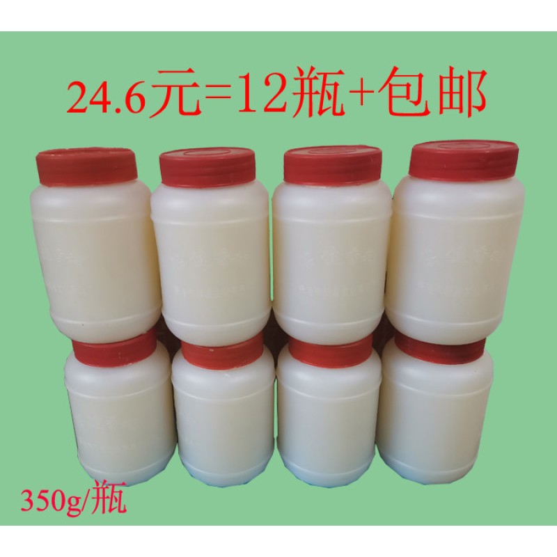 速发包邮大瓶香糊裱画浆糊手工粘糊香糊12瓶350g海报强力刷子