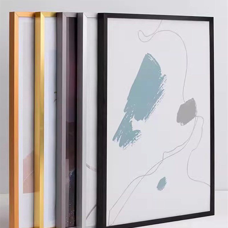 速发相框挂墙a4画框装营A拼图裱框A画字画挂2裱业执