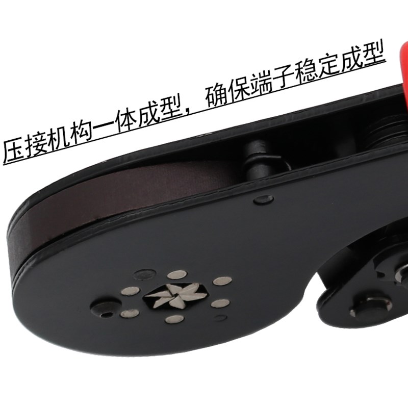 速发管型端子压线钳冷压钳0.1-16平方直销手动快速接线棘轮针形压