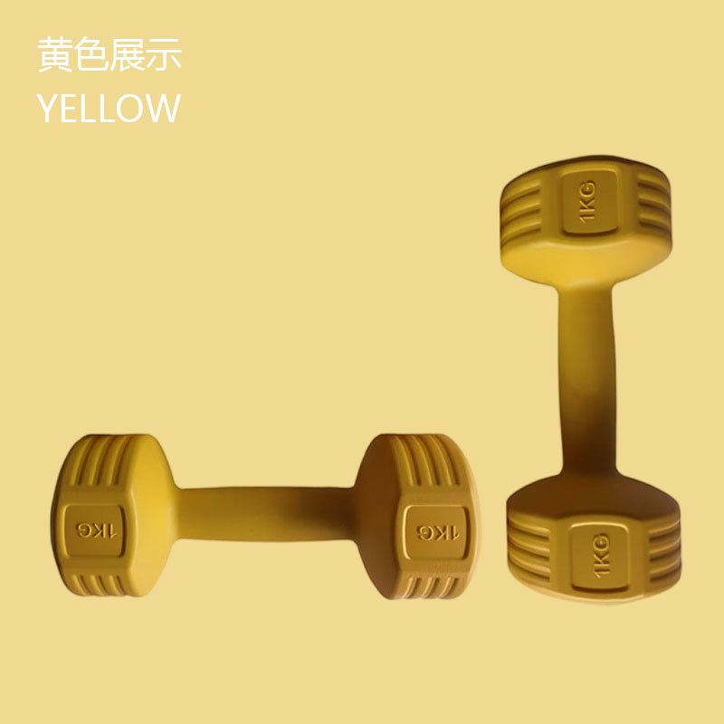 速发臂铃亚健身家用生运动瘦手哑包胶男练臂肌小士铃