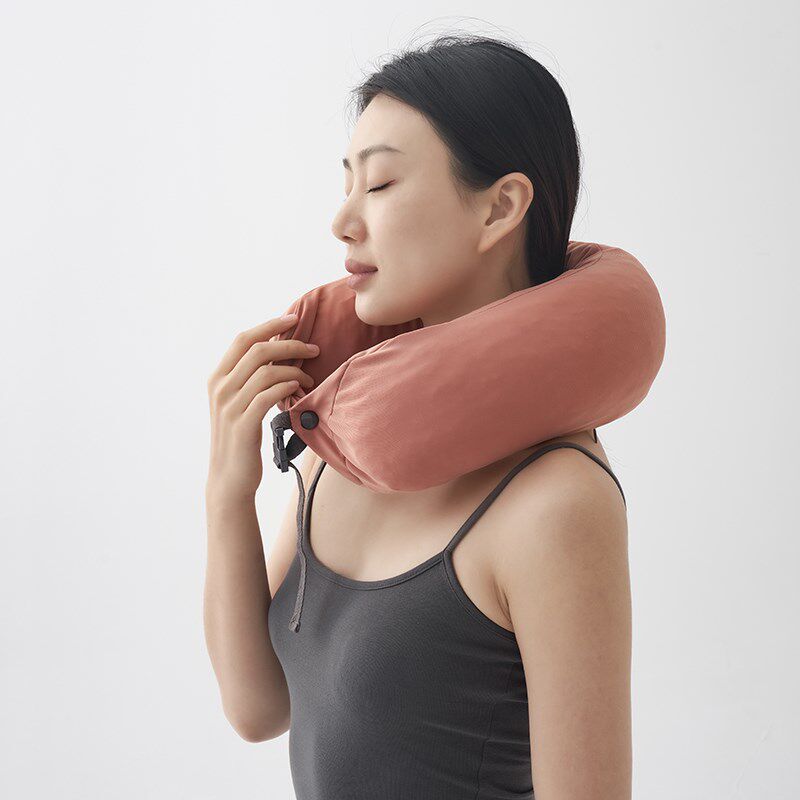 天然乳胶U型枕头旅行便捷枕护颈椎枕腰椎腰垫办公室午睡枕脖颈枕