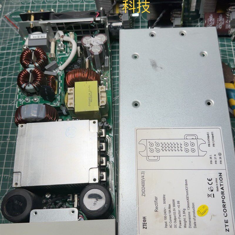 中兴ZXD2400 V4.3可调电源四代改装套件48V60V72V96V电动车充电器