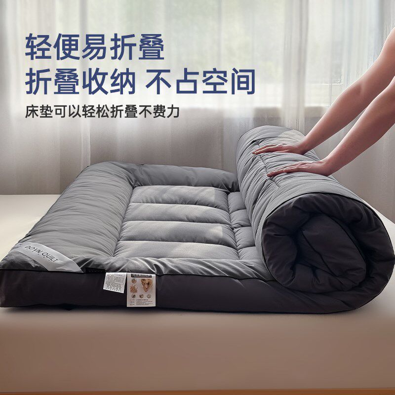 A类母婴租房专用防滑床垫软垫褥子家用卧室榻榻米可折叠四季通用