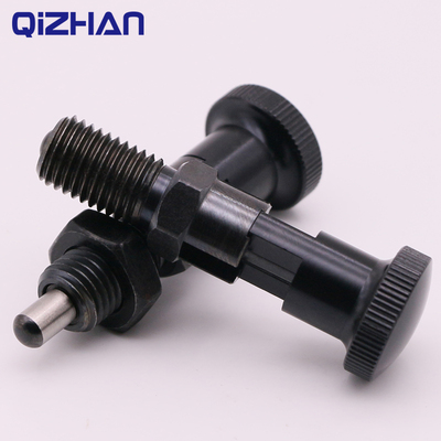 柱塞旋钮分度销自锁型定位销弹簧柱塞PXYAN碳钢细牙PXYKN弹簧销