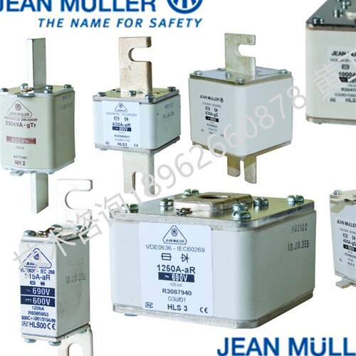 HLS2 金米勒JeanMuller 快速熔断器 R2185621 250A R2185622 390V