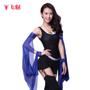 飘袖 配饰手腕飘带手袖 水逸手国环标舞手套表演比赛服装 速发舞飘袖