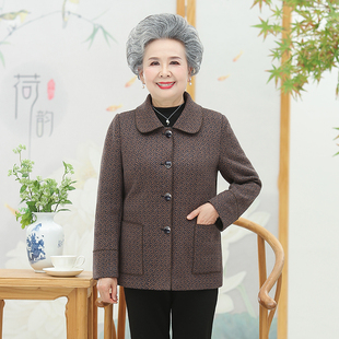 速发老老人春装奶奶外套70岁80妈太太服装老人衣服年年老妈春秋上