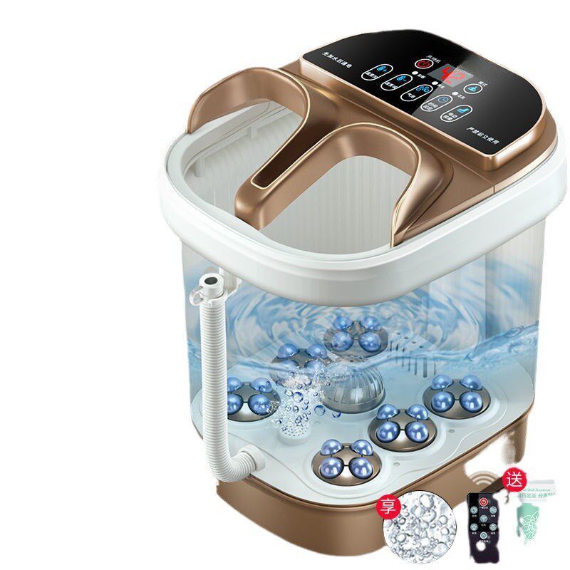 速发温脚桶泡脚盆洗脚盆全自动足浴盆加恒电动按摩足浴桶足疗器热
