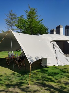 速发雪峰Sow/k671p671iv/翼0/01侧0天幕小顶帐篷前厅頂布