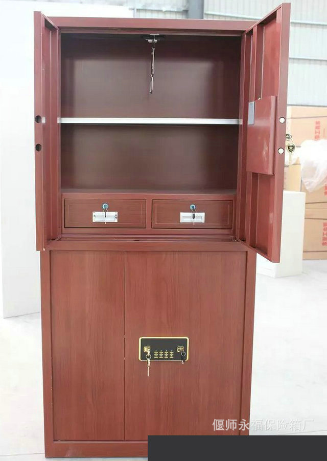 双门立式保密文件柜防盗