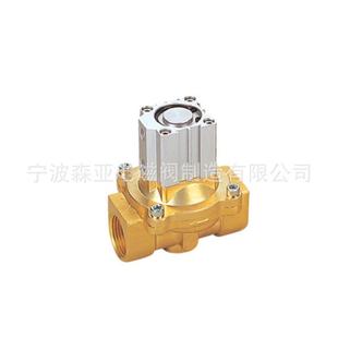 2Q系列气控二通阀SY 25黄铜流体气控阀二位二通气控阀 250