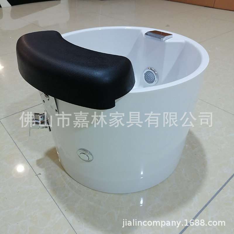 新品商用便携美甲洗脚盆足浴店水疗养生泡脚桶可升降亚克力足浴盆