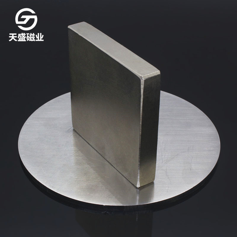 60*60*10工厂直发吸铁石现货大方块磁铁正方形镀镍60×60×10磁钢