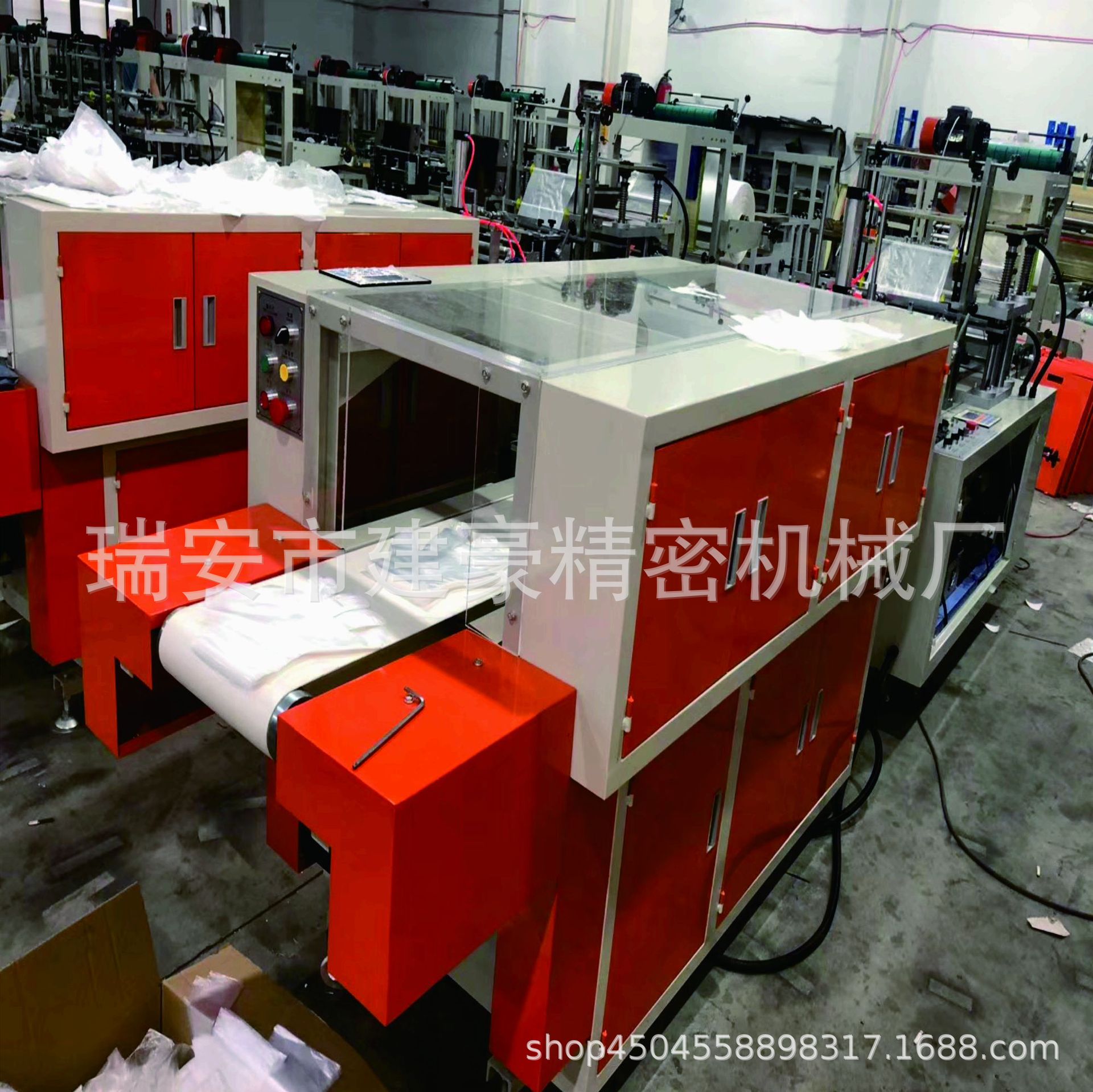 建豪全自动一次性高速PE塑料手套机哪家好价格优惠手套机工厂