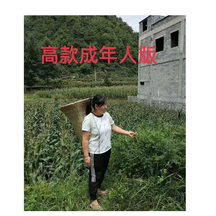 产地背罗背箩箩筐竹编竹制品收纳篮收纳筐背篼背筐夹背平口背罗