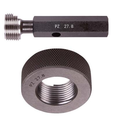 气瓶螺纹/光面/塞规/环规PZ19.2PZ27.8PZ39气瓶通止规丝锥
