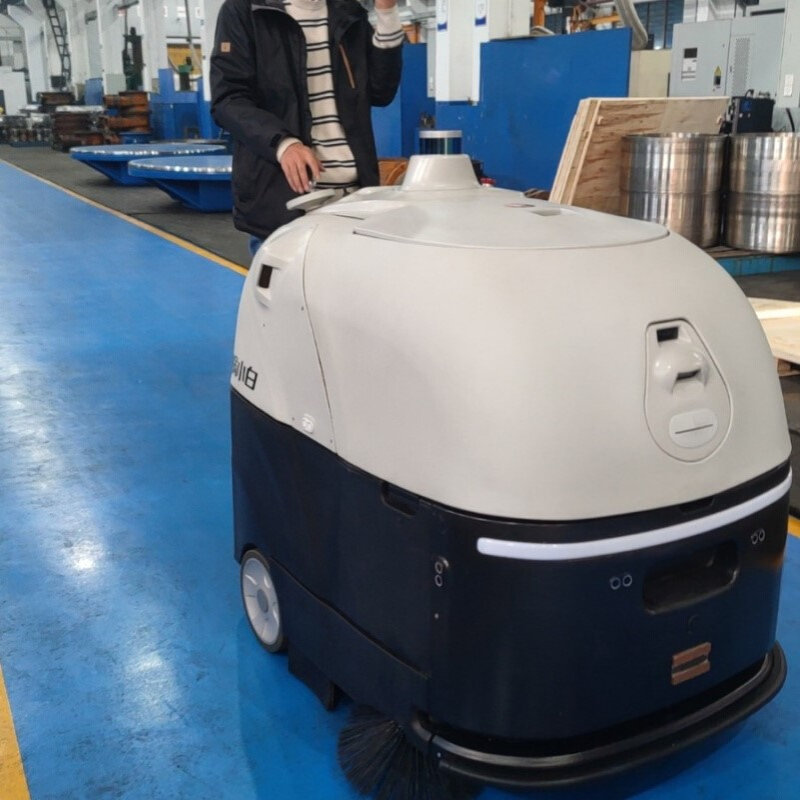 SC80大型工厂园区无人驾驶 车间仓库用运行平稳 智能清洁机器人