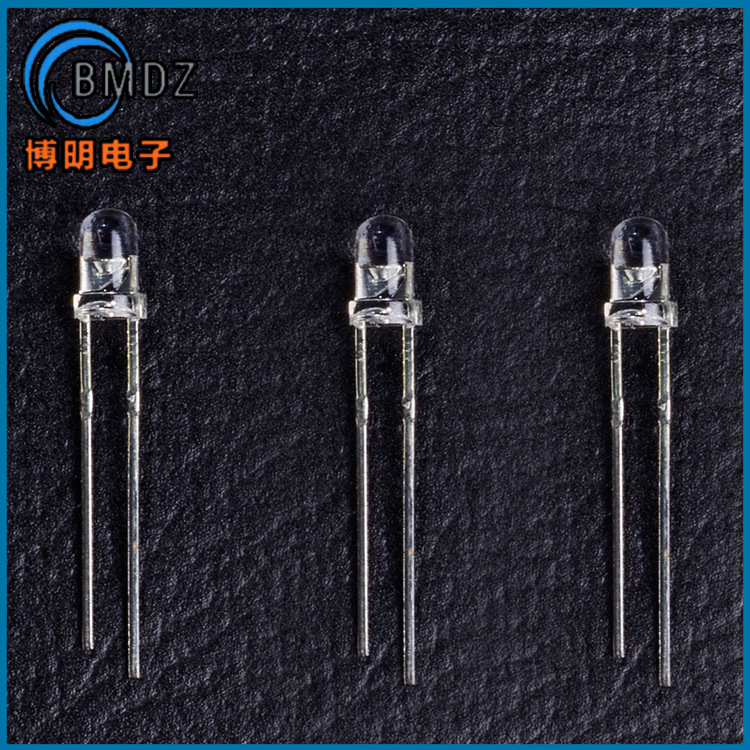 F8/8mm草帽黄光0.25W大支架直插草帽led灯珠 草帽黄LED发光二极管