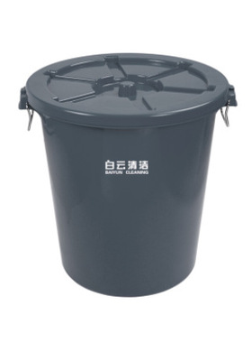 HT   65L楼道垃圾桶灰色