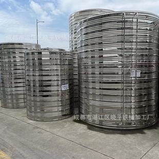 3吨保温水箱6立方冷水塔9吨201 304不锈钢储罐寒冷防冻工业家用