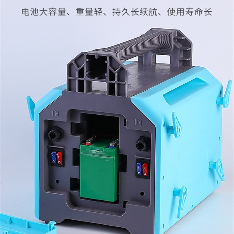 手提式四核泵电动喷雾器智能高压抽水H机双泵打农药双核大功率农