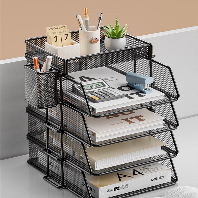 置物架桌面文件收纳架书立夹办公桌文件架框资料档案立式整理架子,文具电教/文化用品/商务用品,文件座/文件架/文件框,淘宝优惠券,粉丝福利购,淘宝优惠卷
