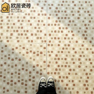 彩色颗粒水磨石地砖别墅轻奢客厅瓷砖厨房卫生间墙砖阳台防滑复古
