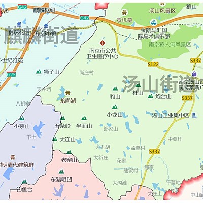 江宁区地图1.15m南京市家用折叠高清办公室Q书房新款装饰画墙贴