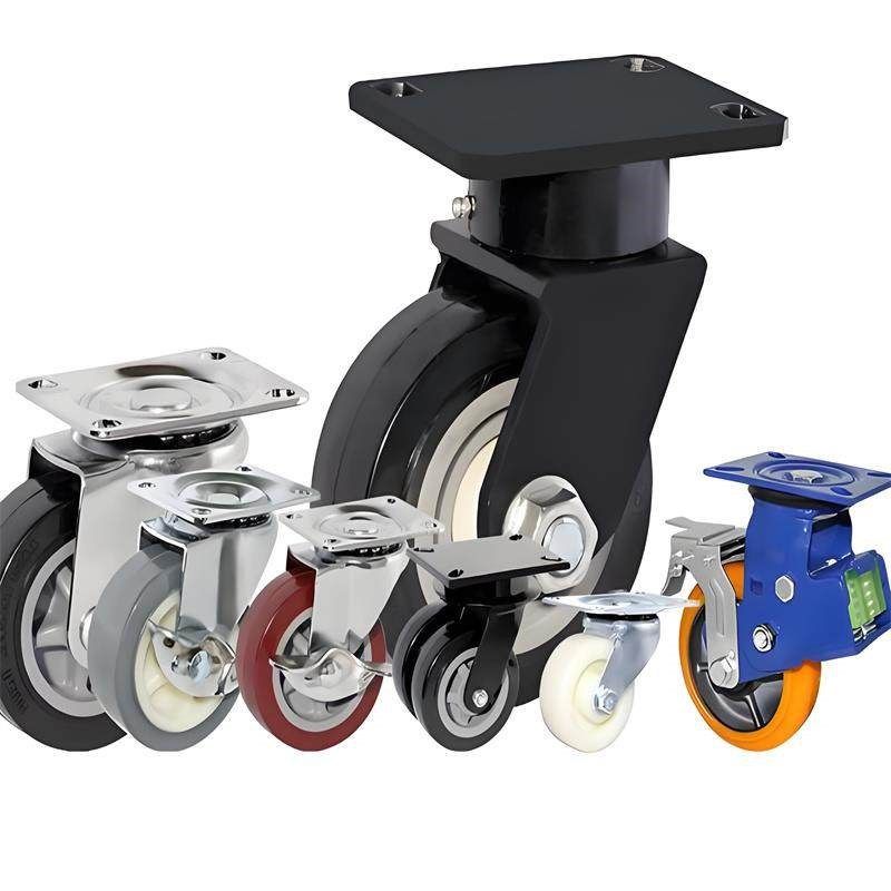 怡和达J-CPC11/12-65/75/100-SA工业脚轮容许载荷50~60kg丝杆活动