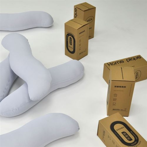 亚朵同款亲肤f侧睡深睡抱枕沙发床上靠枕靠垫睡觉夹式曲线 线枕头