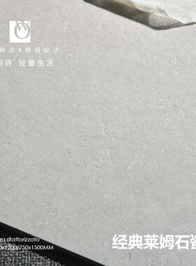 单向水磨石莱姆石瓷砖民宿客厅地砖厨房卫生间浴室墙砖6001200