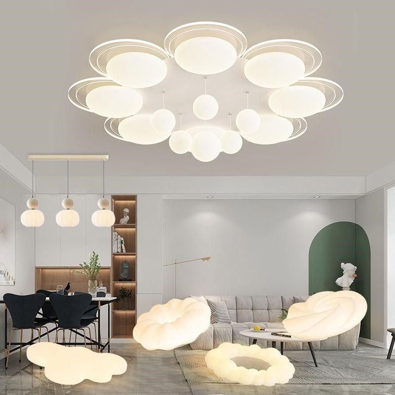 2024新款客厅灯现代简约大厅主吸顶灯饰奶油风高级感全屋灯具套餐,家装灯饰光源,客厅吸顶灯,淘宝优惠券,粉丝福利购,淘宝优惠卷
