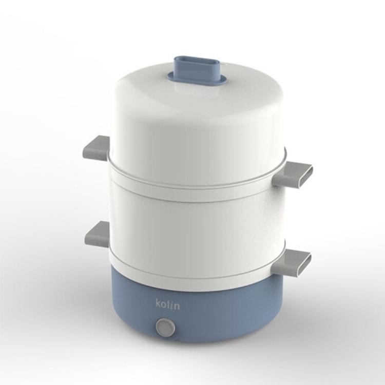 歌林（Kolin）煮蛋器L-GL7350J白玉兰迷你蒸笼家用迷你蒸蛋器