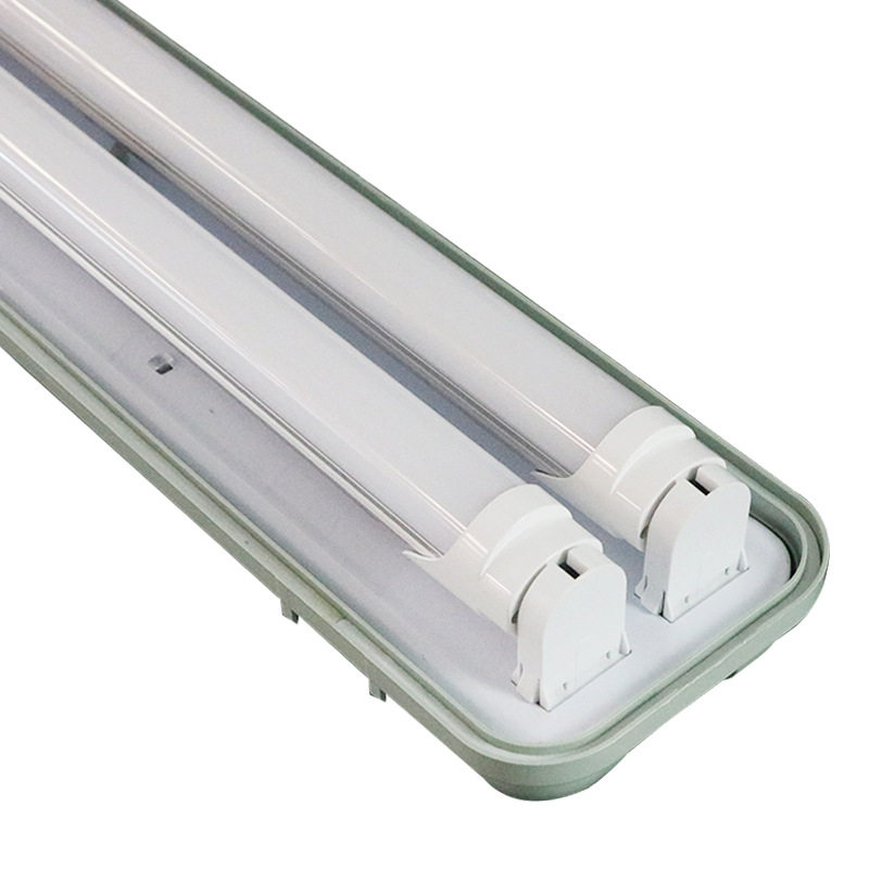 新品led灯管t8双管防潮防尘三防灯1.2米40W日光灯工厂一体化三防