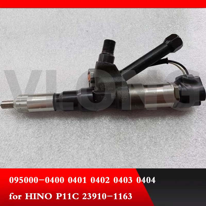 日野P11C电喷共轨喷油器油嘴095000-0400 23910-1163,9709500-040