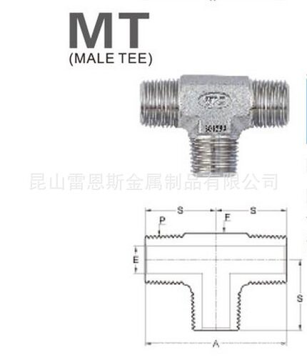 沅亨(JPE)外牙三通BS6-MT01-R/BS6-MT03-R/BS6-MT06-R