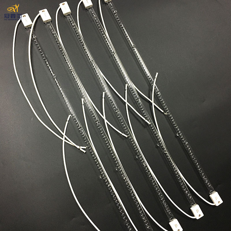 吹瓶机灯管 PET塑料吹瓶机加热管1.5KW470MM红外线灯透明加热灯管