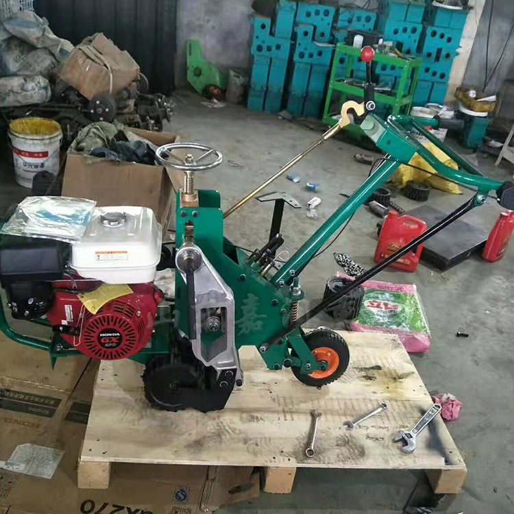汽油草皮移植机 手推式草坪起草皮机 人工草坪割块机