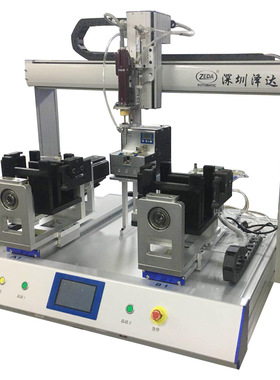 FTR T12双Y翻转自动锁平台 深圳泽达 多面锁付平台