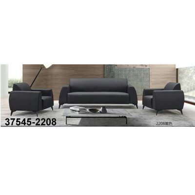 商用家用沙发现代简约坐感舒适1+1+3西皮沙发37545-2208